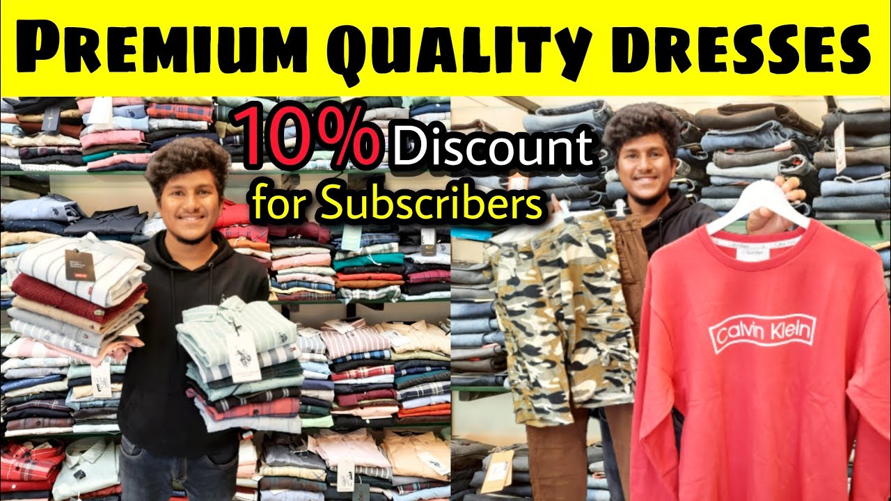 Premium Quality dress shop in Coimbatore FirstClass quality dress 10 Discount for