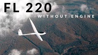 Flight Level 220 in a Glider | New AS33 & ASG29