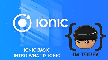 IONIC Basic (Intro Ionic คืออะไร) by IMTODEV