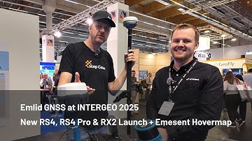 Emlid GNSS at INTERGEO 2025 | New RS4, RS4 Pro & RX2 Launch + Emesent Hovermap