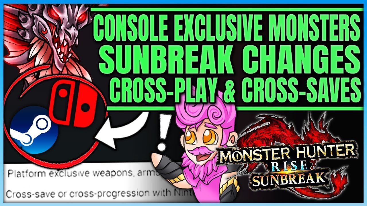 any chance cross-play might come to rise after sunbreak drops on console? :  r/MHRise