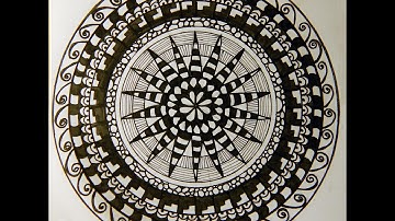 Simple Mandala - time-lapse