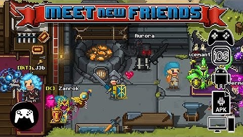 Bit Heroes Gameplay Android / iOS