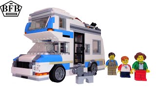 Lego Creator 31108 | Caravan Family Holiday (Camper) | 3in1 | Lego Speed Build Review | Model B