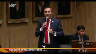 Senator TJ Shope Heckled During Debate on Arizona's Secure The Border Act Bill