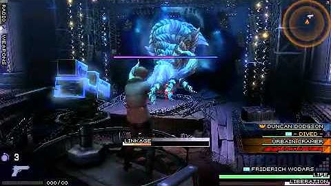 The 3rd Birthday: First Boss (Hard mode)