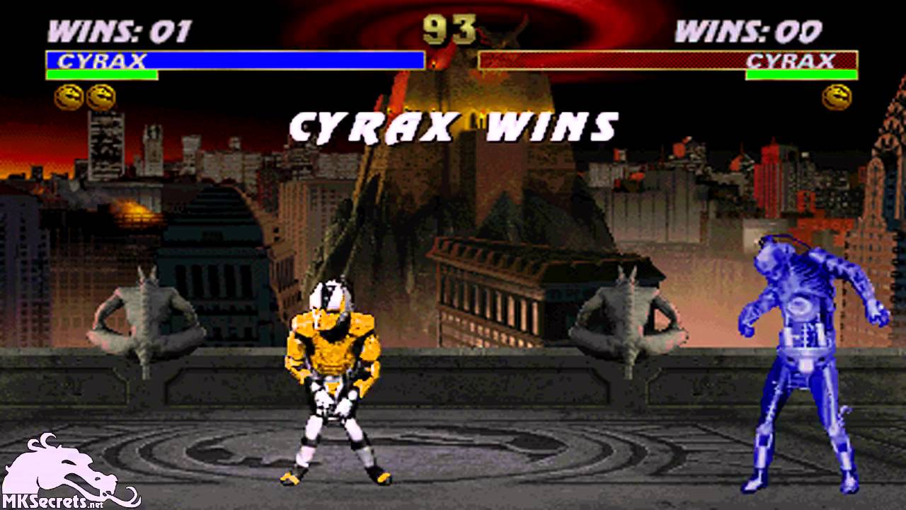 Mortal Kombat 3 Cyrax Friendship - YouTube
