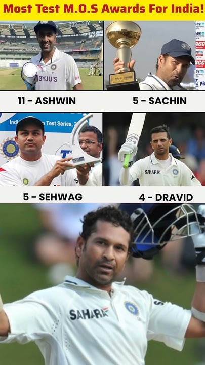 Most Man Of The Series In Test For India Most Man of the Series in Test Match by Indian Players. #abhicrickettak