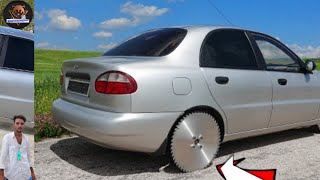 SAW BLADE Wheels on a REAL CAR || Experiment Clips