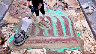 Fall asleep with satisfying carpet washing process | ASMR sleeping calming satisfying