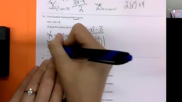 CA Composite Functions Pt 3