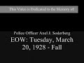 Fallen officer tribute