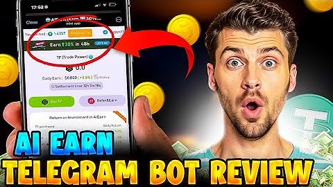 Ai Earn Telegram Bot | New Instant Payment Telegram Bot