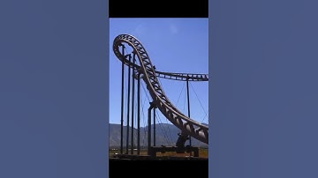 CRAZY S&S coaster prototype! #rollercoaster #viral #fyp