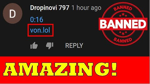 Youtube BANS von.lol/vom.in.net! (Most DANGEROUS Comment)