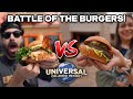 Battle for the best burger at universal orlando