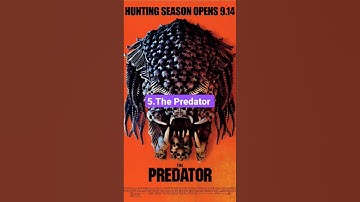 Ranking Every Predator Movie #shorts #predator #prey #alienvspredator