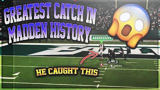 I GLITCH 99 OVR TYREEK HILL INTO MAKING THIS CATCH !! Madden 20 Squads Gameplay