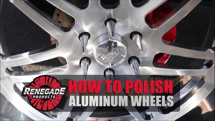 How do you polish forged wheels ? The renegade Forged wheel polishing kit  in action. #forgedwheels 