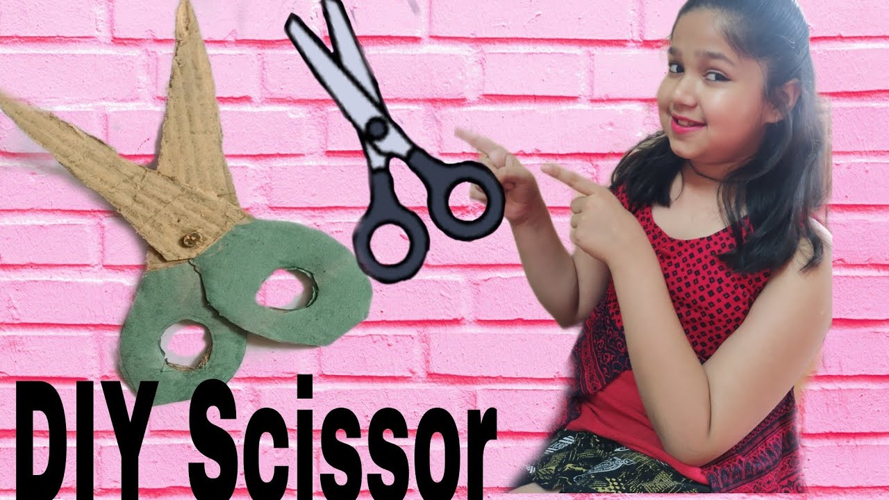 🔥Wow ! How to making Scissors with cardboard DIY