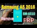 Samsung Galaxy A5 2016/A510F Bypass Google Account FRP Unlocking (2109) Next tips bd