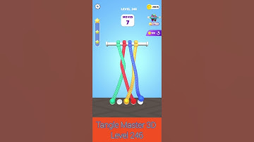 Tangle Master 3D Level 246 Walkthrough Мастер 3D распутывания #246level #shorts #TangleMaster3D