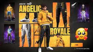 FREE FIRE ANGELIC ROYAL | ANGELIC PANT EVENT | SPIN TRICK 😉