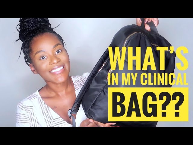 clinical bags | Pediatric nursing, Nursing accessories, Certified medical  assistant