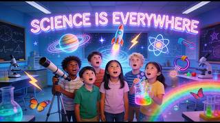 Science Is Everywhere | Fun Science Song for Kids 🚀 Learn the Wonders of Science