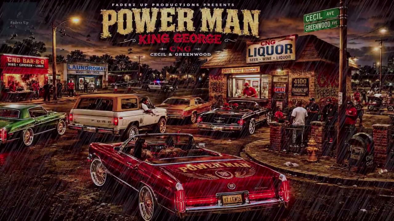 🎵 POWER MAN – CNG (Cecil & Greenwood) 2001 release King George 4100 Records, Track by Kenny Wright.🎵