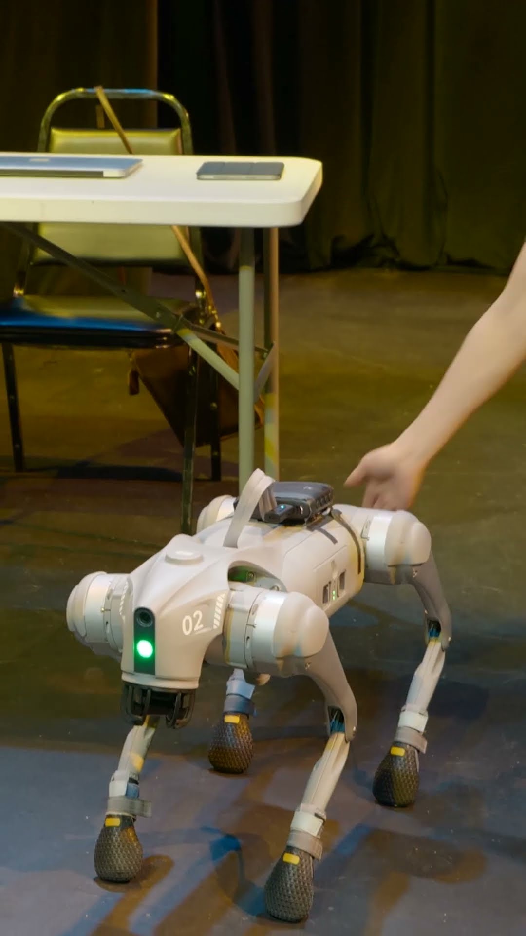 EXCLUSIVE BTS: Unitree’s Robot Dog Casted in a Play