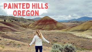 VISITING the PAINTED HILLS in EASTERN OREGON #travelvlog