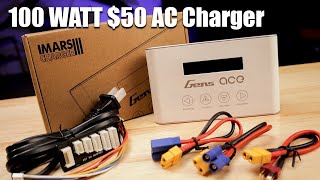 Gens Ace IMARS III Charger - Simple, Functional, Lots of Extras! 100 Watt Battery Charger Unboxing