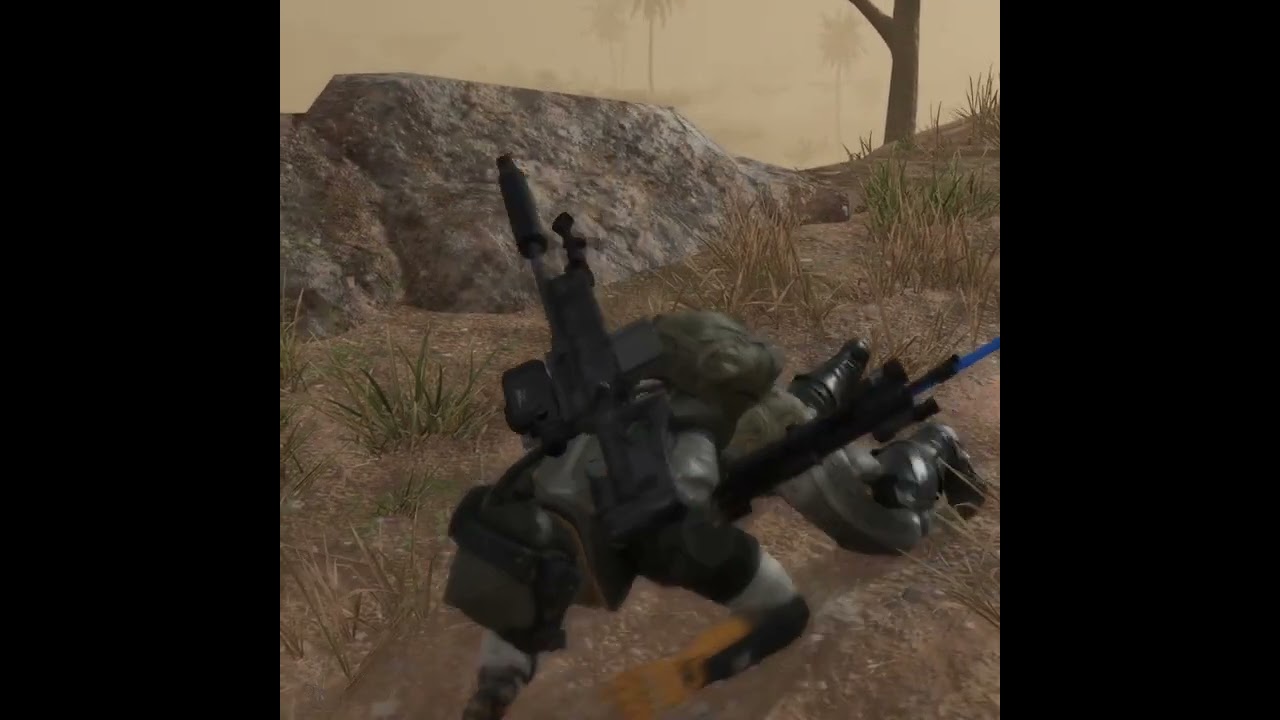 Stealth Sniper Battle 💀 #metalgearsolid5