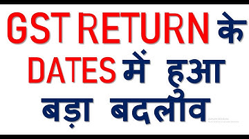 BREAKING NEWS|BIG CHANGES IN GST RETURN DUE DATES BY GST COUNCIL|DUE DATE FOR GST RETURN EXTENDED