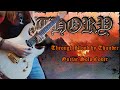 Bathory - Through Blood By Thunder - Guitar Solo Cover