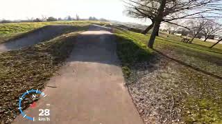 Nové Zámky pumptrack speedlap =)