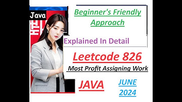 Most Profit Assigning Work | Leetcode 826 | Java | Developer Coder