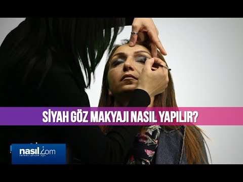 Siyah Göz Makyajı Nasıl Yapılır? | Bakım-Güzellik