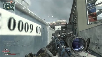 MW3 Sniper Quickscope Gameplay