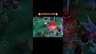 Dyrroth Exp mlbb / How to play Dyrroth mlbb #mobilelegends #mobalegends5v5#mlbb #shorts #mlbbshorts
