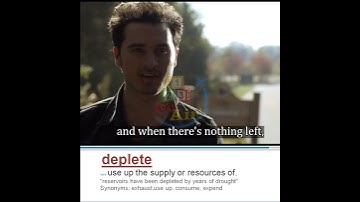 Deplete - Meaning, Pronunciation, Illustration | Vocabulary | ✈️ 𝟏𝟐𝟑 𝐆𝐨 𝐀𝐢𝐫!