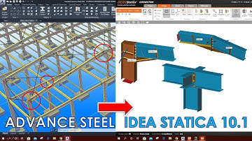 Export Connection from Advance Steel to Idea Statica