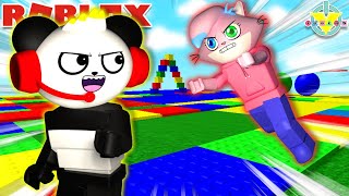 Avoid The Falling Tiles! Let's Play Board Game Insanity Combo Panda VS Alpha Lexa! screenshot 4