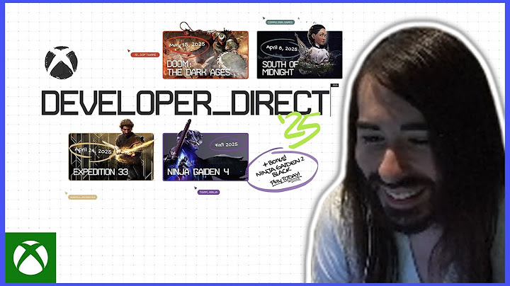 Charlie Reacts To The 2025 Xbox Developer Direct Event | MoistCr1tikal