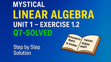 Elementary Linear Algebra Howard Anton  Ex1.2 Q7 Solution in Urdu/Hindi#LinearAlgebra#HowardAnton