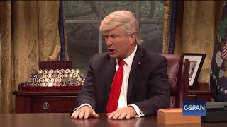 Trump sees Kanye West as the ‘black me’ in SNL cold open