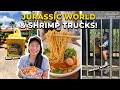 Trying Oahu&#39;s Popular SHRIMP FOOD TRUCK, JURASSIC WORLD ATV RIDE&amp; Dole Planation: Hawaii Travel Vlog