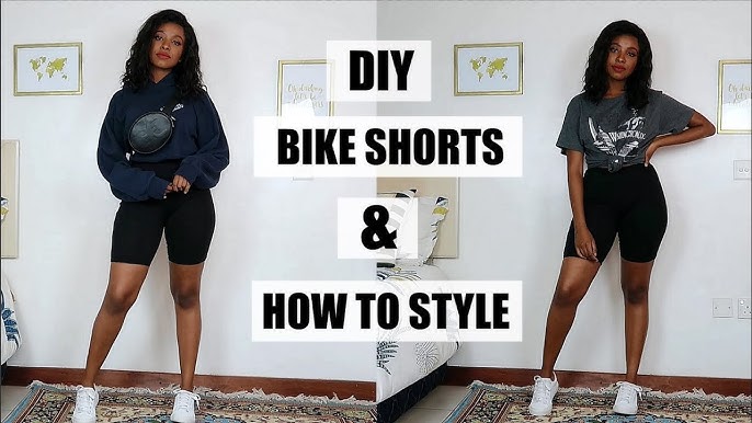 How to turn Leggings into Bicycle shorts! 