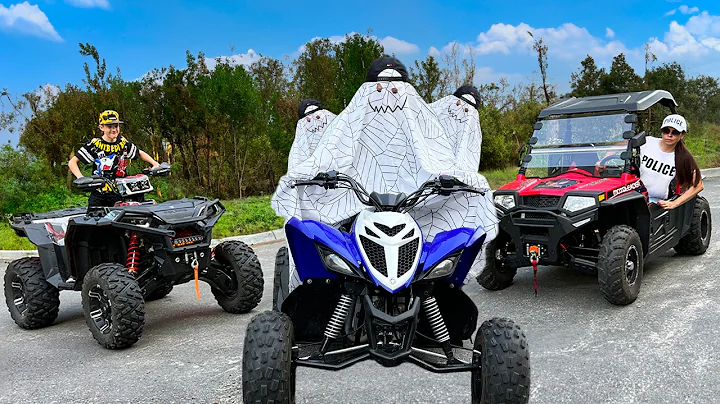 Ghost on a quad bike and other adventures of Den 👻